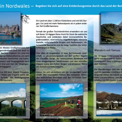 Travels4U – 3-fach gefalteter Flyer – Ansicht Innen