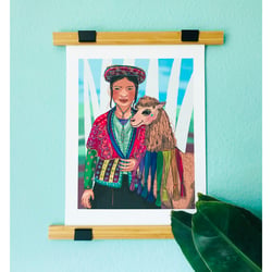Print Women from The Andes – Mockup