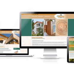 Website für Holzhausbau