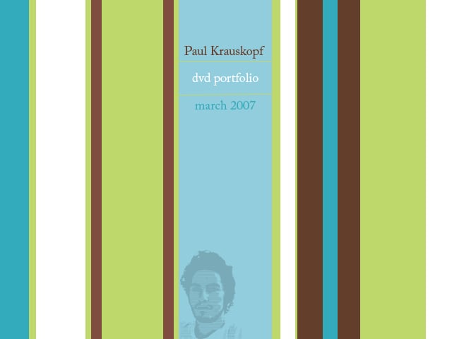 DVD Portfolio Cover