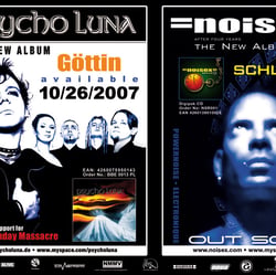 Anzeige • Noisex + Psycho Luna, 2007
