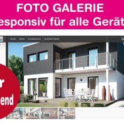 Immobilien-Webseite erstellen | Layout gestalten