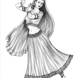 Tänzerin (Schwarze Kohle)