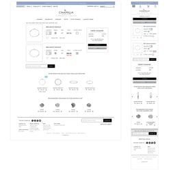 Chamilia.com (A Swarovski Company) Shopping Cart redesign
