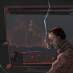 magazine illustration b by tmoehring