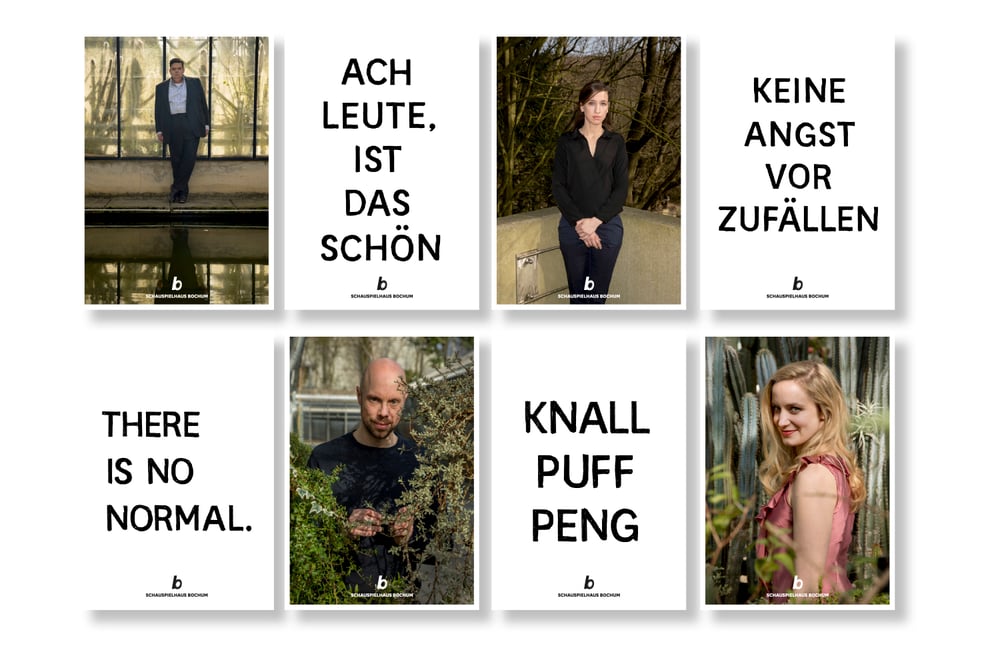 Grafikdesign und Editorial für Schauspielhaus Bochum
