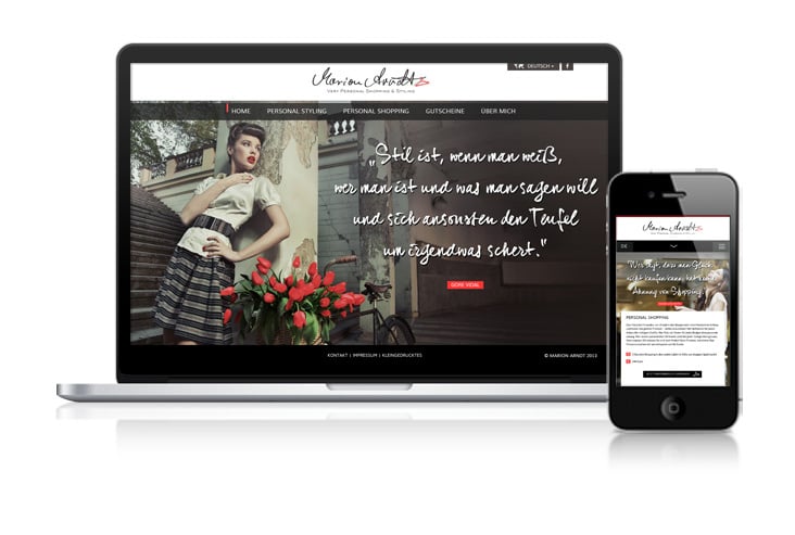 Screendesign inkl. mobile