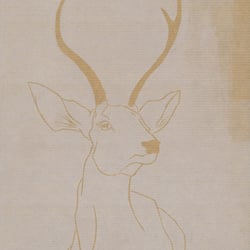 Oh Deer!, Linolschnitt