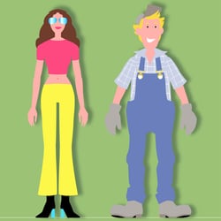 Für vector-basierte Animation (flat design look)
