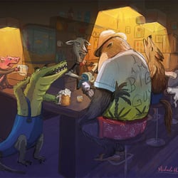 Mafia in Bar