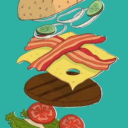 Burger Explosion