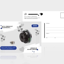 Postkarten Valentinstag / 2023