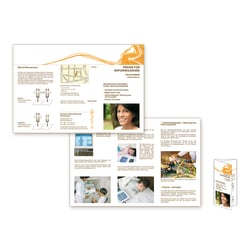 Werbeflyer, 6-seitig