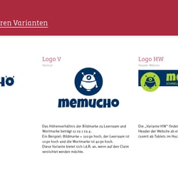 Styleguide memucho Seite 4