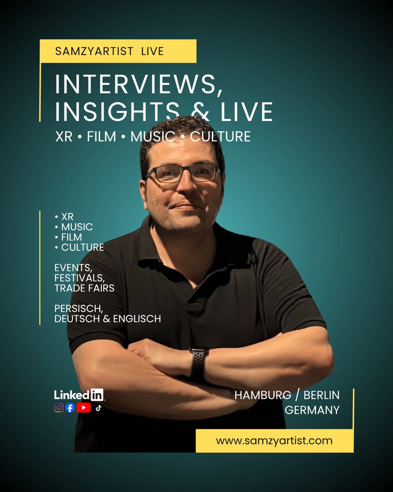 SamZYArtist Live | Interviews & News | XR, Music, Media, Culture
