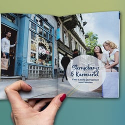 Konzeption, Texte, Grafik, Satz und Layout, teilweise Fotografien für den nachhaltigen Cityguide Hamburg