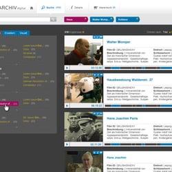 Softwaredesign Cinearchiv (Design & Konzept)
