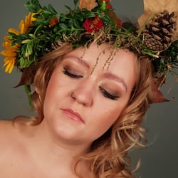 Kopfschmuck Herbst Zeit