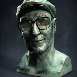 3d Skulptur Dominic Chianese (Soprans)