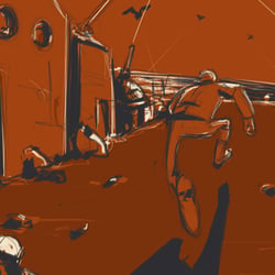 Storyboardzeichnung