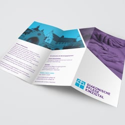 Flyer der Diakonischen Pflege Kinzigtal gGmbH