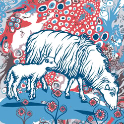Ungulate 1, fineartprint 30 × 30 cm (variable)