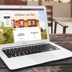 Website Gasthaus Zur Rose
