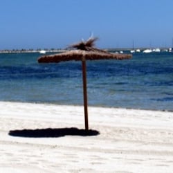 am Strand