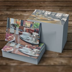 Postkarten Set  Cafè Mengin Erlangen