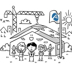 Illustration für Jobcenter Stade