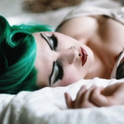 in bed with victoria