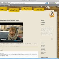 Randbemerkerin – Webseite / Blog
