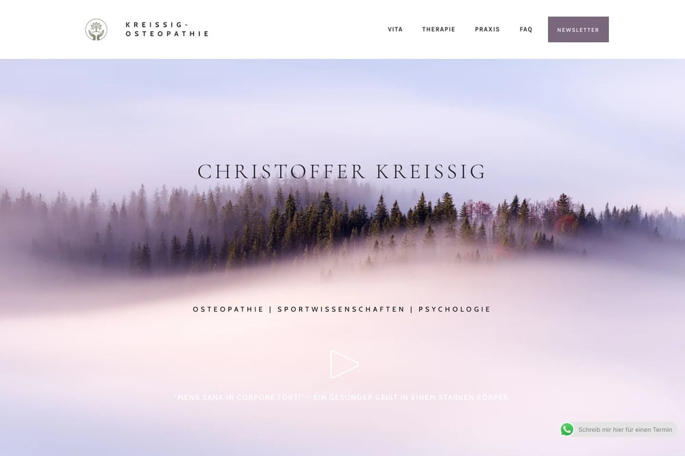 Kreissig Osteopathie – Desktop