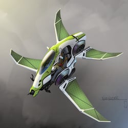 Eco Glider (Concept Art für Anno 2040)