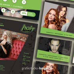Hairsisters – Printwerbung