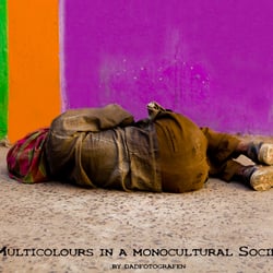 MULTICOLOURS IN A MONOCULTURAL SOCIETY