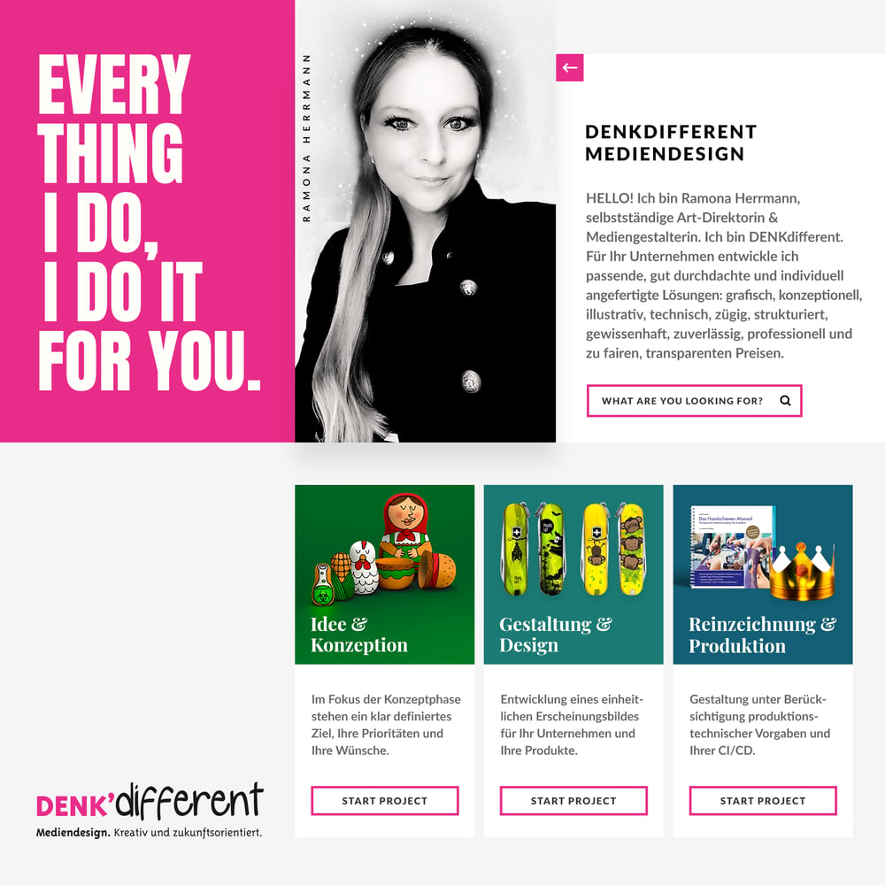 More infos: www.denkdifferent.de
