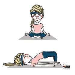 Yoga…tut gut!