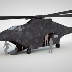 Stealth Hubschrauber