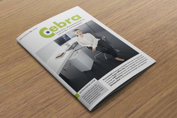 Titelgestalung nach Relaunch im Jahr 2013– C.ebra
