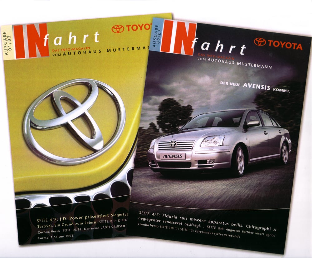 MAGAZINGESTALTUNG