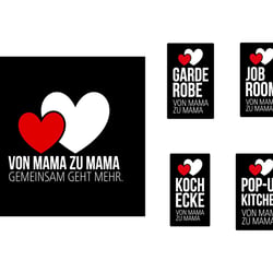 Logodesign für die Initiative „Von Mama zu Mama“