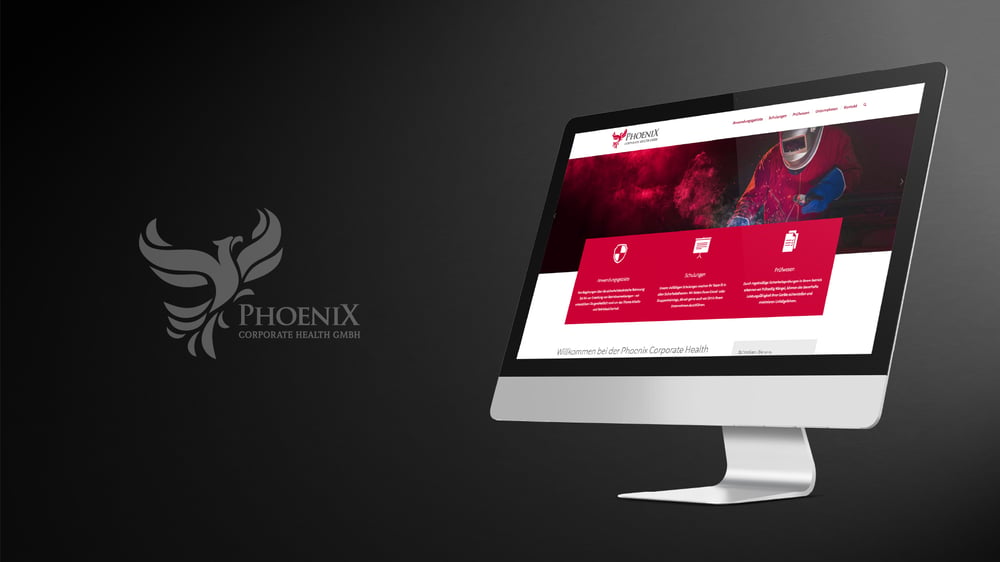 Neue Website für die Phoenix Corporate Health GmbH