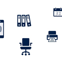 Icongestaltung, Im Büro