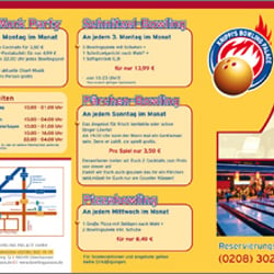Knippis Bowling Palace – Produktfolder