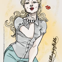 freie Arbeit – Serie vier Jahreszeiten – Pastellstift – am Mac coloriert