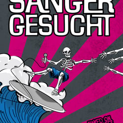 Printdesign – Flyer für eine Musikgruppe