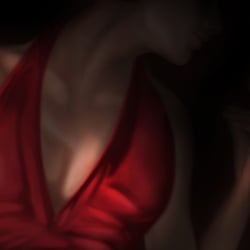 Woman in Red
