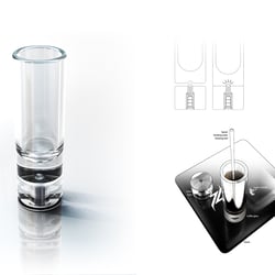 Coffee glass – 3d and explainations