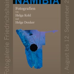 Plakat – Helga Kohl u. Helge Denker, FOKUS: NAMIBIA